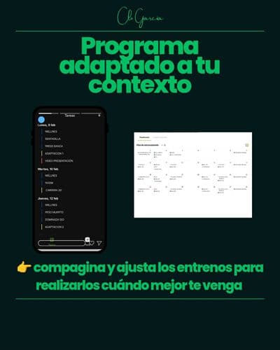 Programa de Tu Versión Atleta adaptado a tu contexto